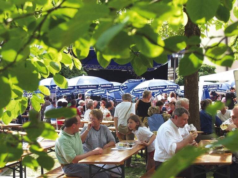 Biergarten in Deggendorf
