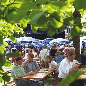 Biergarten in Deggendorf