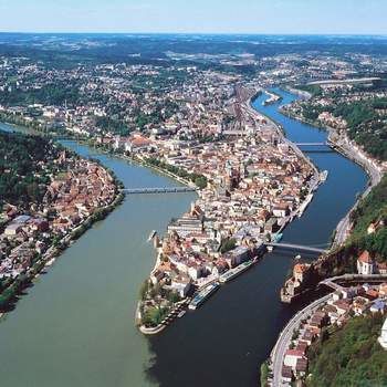 Passau von oben