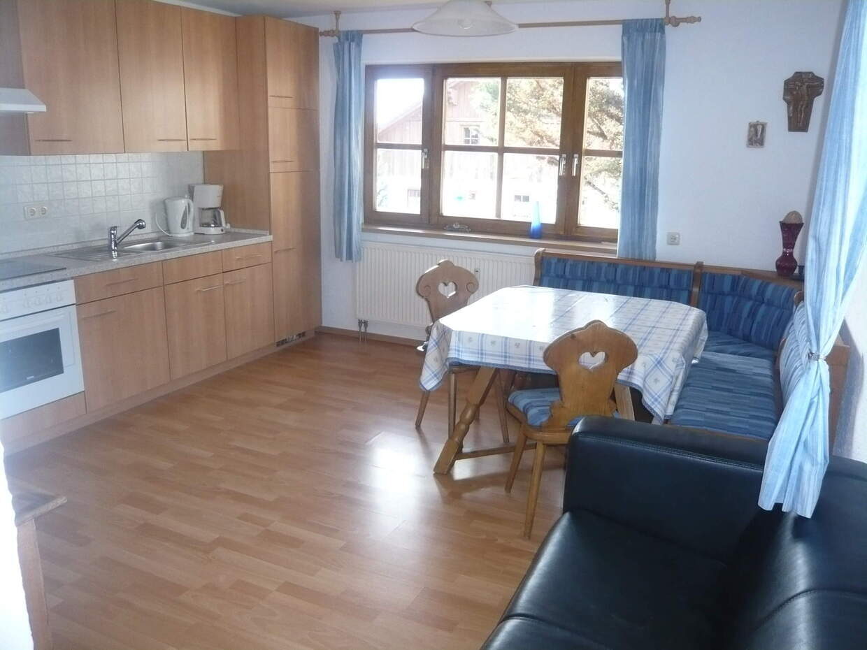 Essbereich in der Ferienwohnung