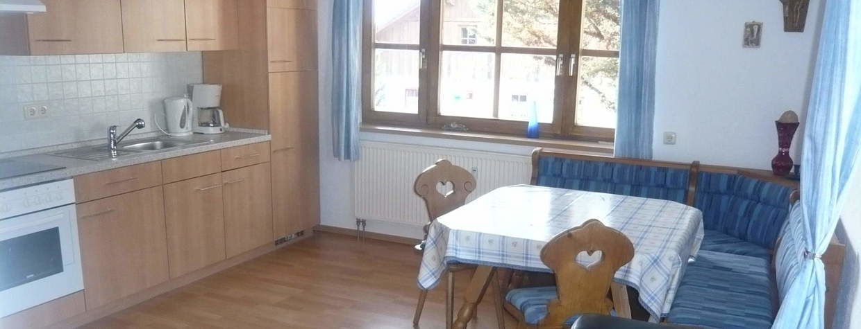 Essbereich in der Ferienwohnung