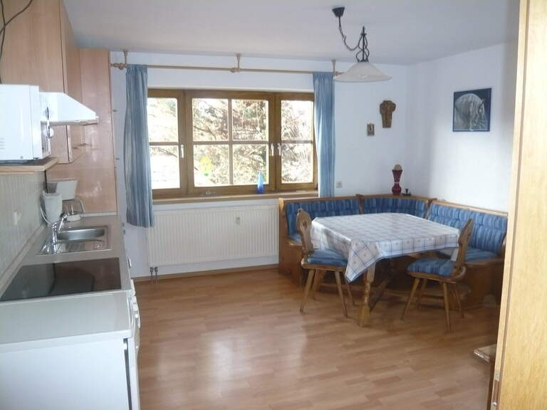 Essbereich in Ferienwohnung Reiterhof Habereder