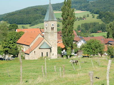 Pfarrkirche in Schöllnach Reiterhof Habereder