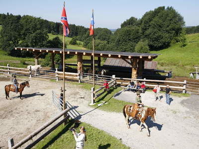 Reitplatz Reiterhof Habereder