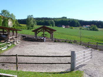 Reitplatz am Reiterhof